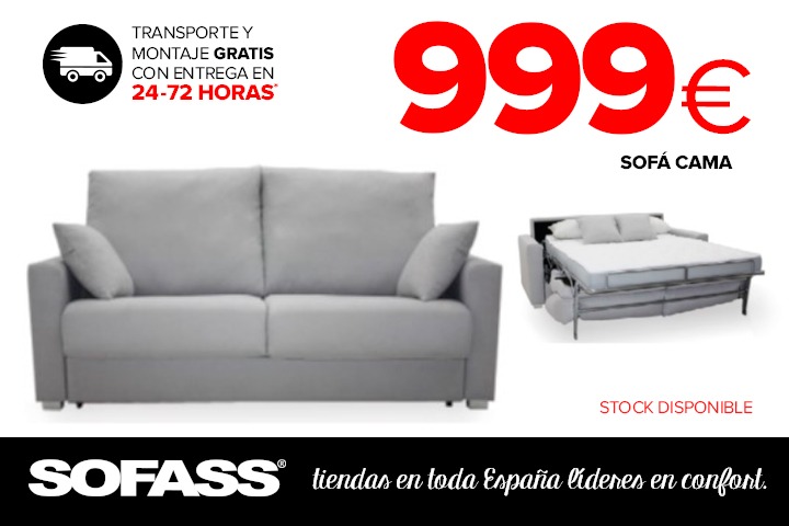 sofa cama en oferta en leon